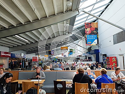 Southampton Airport terminal Editorial Stock Photo