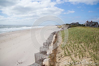 Southampton beach, Long Island, New York Stock Photo