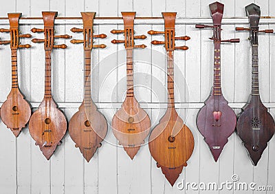 Ancient instrumental Stock Photo