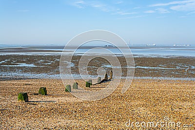 essex coastline southend uk Stock Photo