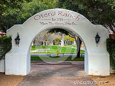 Tubac golf resort Otero Ranch Editorial Stock Photo
