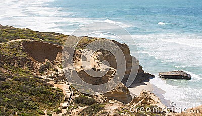 Southern california coastline Stock Photo