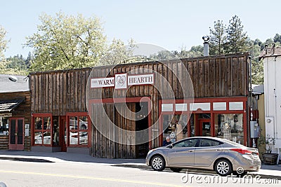 Southern California Travel Series - Julian mountain apple town in San Diego Editorial Stock Photo