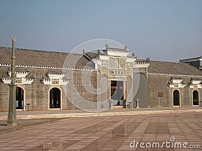 Memorial Ancestor Hall-Hakka Ancestral Hall Stock Photo