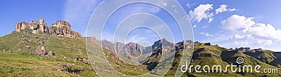 Southern Drakensberg Mountains Stock Photo