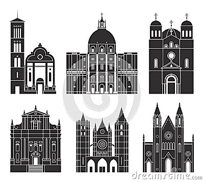 Southern Europe. Abstract Vector Illustration