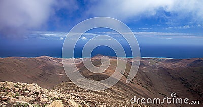 Southern Fuerteventura, Jandia Stock Photo