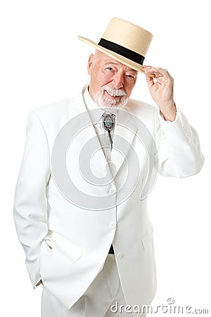 Southern Senior Man - Chivalry Stock Photo