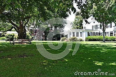 Southhampton new york state usa historic home Editorial Stock Photo