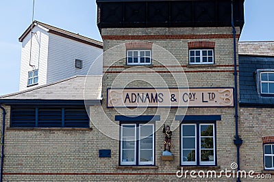 SOUTHWOLD, SUFFOLK/UK - JUNE 2 : Adnams & Coy. Ltd. brewery Suffolk on June 2, 2010 Editorial Stock Photo