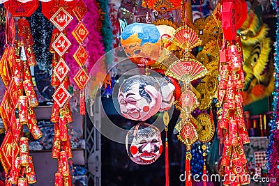 Souvenir at Hoan Kiem lake, Hanoi Stock Photo