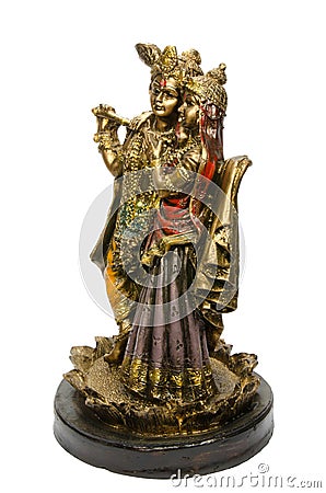 Souvenir indian statue Stock Photo
