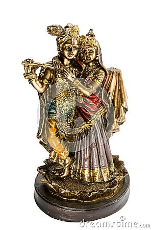 Souvenir indian statue Stock Photo