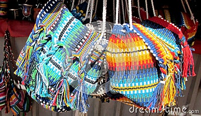 Souvenir indian traditional bags Stock Photo