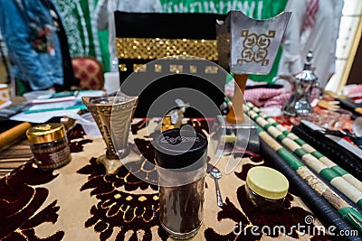 Souvenirs of Saudi Arabian culture Editorial Stock Photo