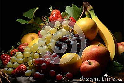 Souza Fruits Natures Bounty Brought to Your Table Stock Photo