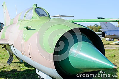 Soviet aircrafts Stock Photo