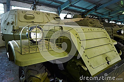 Soviet armored personnel carrier BTR-152 Editorial Stock Photo