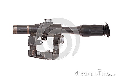 Soviet army sniper scope Stock Photo