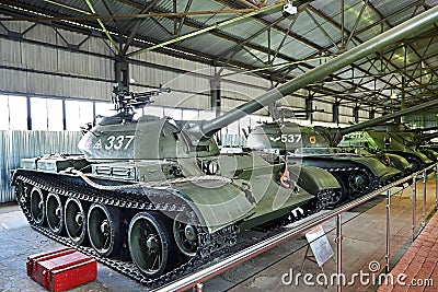 Soviet medium tank T-54.1949 Editorial Stock Photo