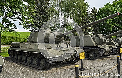 IS1 Soviet Heavy Tank Editorial Stock Photo