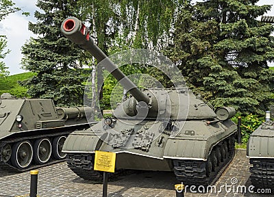 IS3 Soviet Heavy Tank Editorial Stock Photo