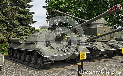 IS3 Soviet Heavy Tank Stock Photo