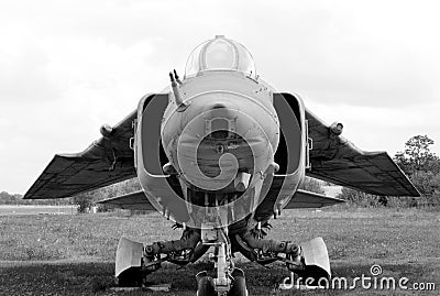 Soviet Jetfighter Mig-27. Stock Photo