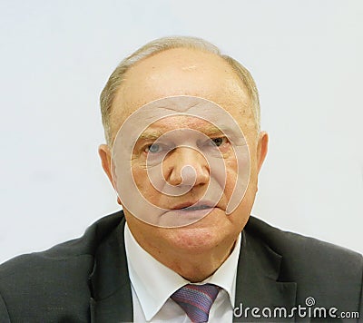 Zyuganov Gennady Andreevich Politician Editorial Stock Photo