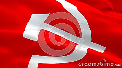 Soviet Union Waving Flag. National 3d Communist Flag Waving. Sign of USSR  CCCP Seamless Loop Animation Stock Video - Video of nation, flag: 138684943