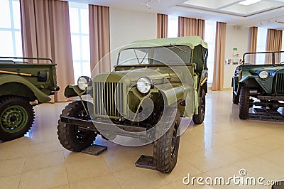 Soviet weapons exhibit of the military historic Museum, Verkhnyaya Pyshma, Yekaterinburg, Russia, g. 09.05.2016 Editorial Stock Photo