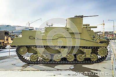 Soviet weapons exhibit of the military historic Museum, Verkhnyaya Pyshma, Yekaterinburg, Russia, g. 09.05.2016 Editorial Stock Photo