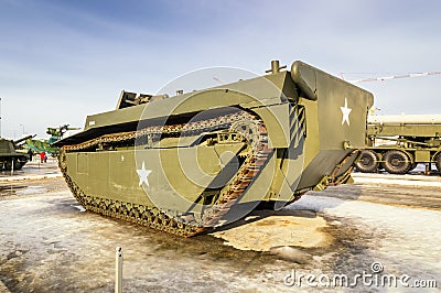 Soviet weapons exhibit of the military historic Museum, Verkhnyaya Pyshma, Yekaterinburg, Russia, g. 09.05.2016 Editorial Stock Photo