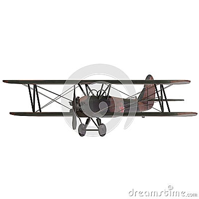 soviet worldwar aircraft perspective view Stock Photo