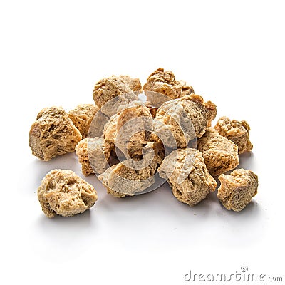 Soy nuggets Stock Photo