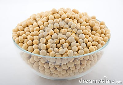 Soya beans Stock Photo