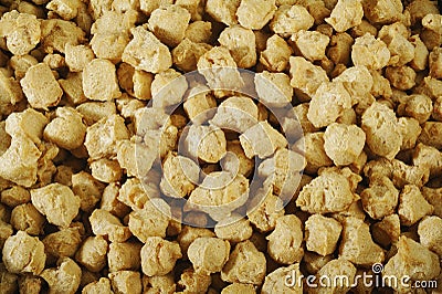 Soya flakes,vegetable protein Stock Photo