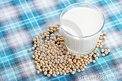 Soya milk Stock Photo