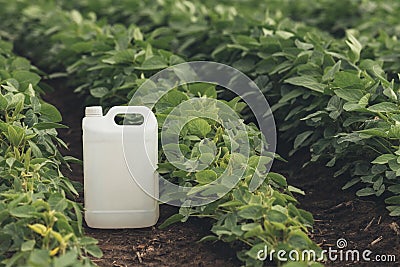 Soybean crop protection concept Stock Photo