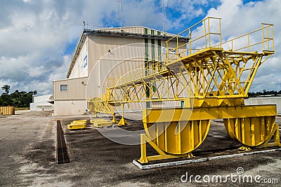 Soyuz Launch Complex in Guiana Space Centre Editorial Stock Photo