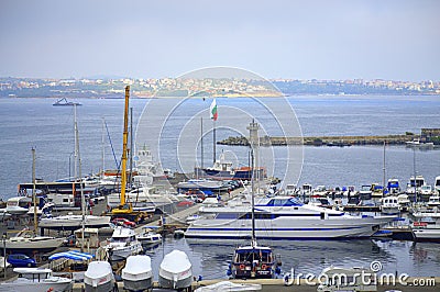 Sozopol marina view Editorial Stock Photo
