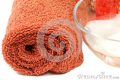 Spa accessories Stock Photo