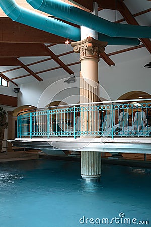 Spa Hotel Aphrodite in Rajecke Teplice. Slovakia Editorial Stock Photo
