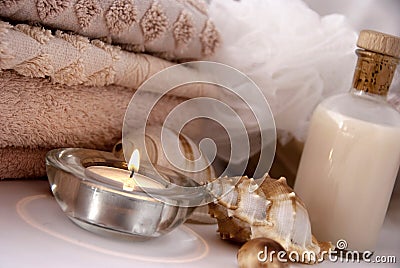 Spa items Stock Photo