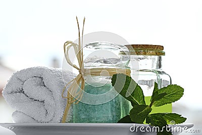 Spa items Stock Photo