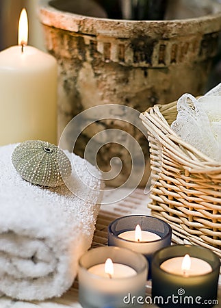 Spa items Stock Photo