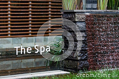 Spa logo Stock Photo