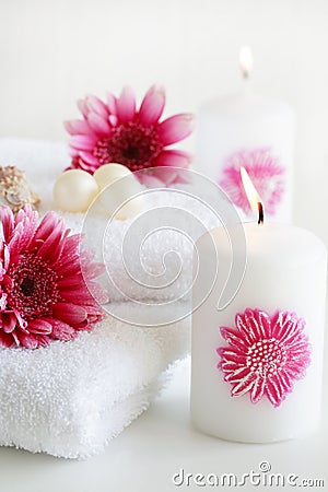 Spa relaxation Stock Photo