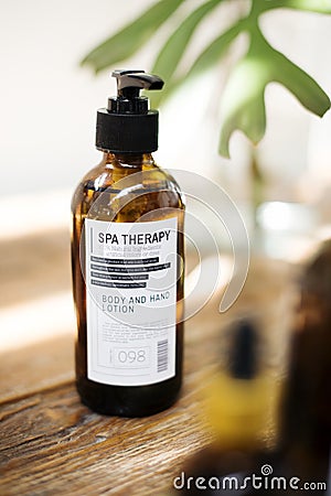 Spa salon therapy treatment product Stock Photo