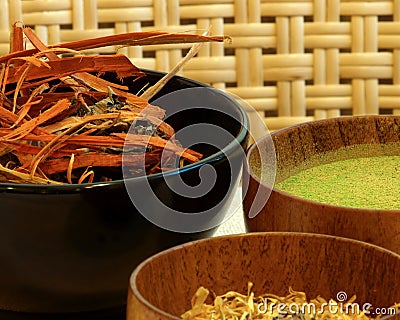 SPA spices Stock Photo